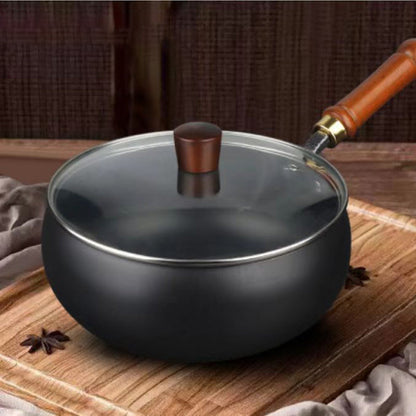 🔥Hot Sale 50% OFF🔥 Unenameled Artisan Cast Iron Casserole Pot, Pre-Seasoned Cast Iron Dutch Oven for Stovetop, Grill & Oven Cooking