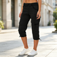 🛠️🌬️Women's High-Waist Cargo Capri Pants