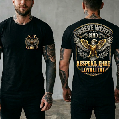 ⏳Time-Limited Special⏰American Eagle Short Sleeve T-Shirt – Breathable Crew Neck & Fade-Resistant Print for All-Day Comfort