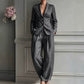 🍂🧥Seasonal Style - Casual 2-Piece Blazer & Trousers – Breezy Comfort & Clean Silhouette for Autumn