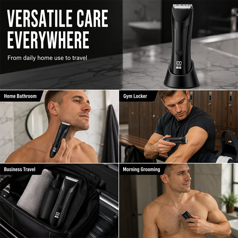 🎉 2026 Sale — Over 36,000 Sold! 💞 Men's 2-in-1 Body Hair Trimmer
