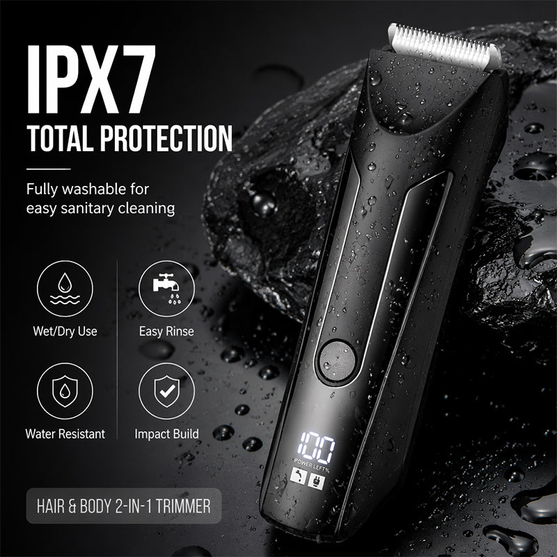 🎉 2026 Sale — Over 36,000 Sold! 💞 Men's 2-in-1 Body Hair Trimmer