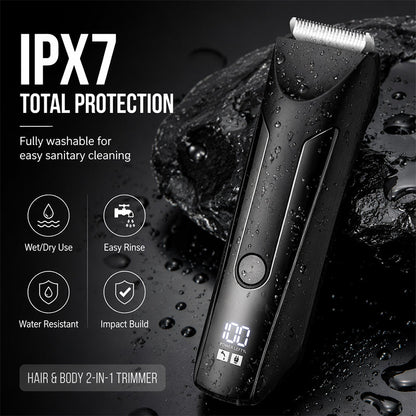 🎉 2026 Sale — Over 36,000 Sold! 💞 Men's 2-in-1 Body Hair Trimmer