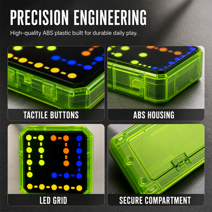 📱Stay away from electronic products💢Kids Interactive LED Logic Puzzle Game