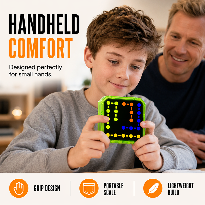 📱Stay away from electronic products💢Kids Interactive LED Logic Puzzle Game