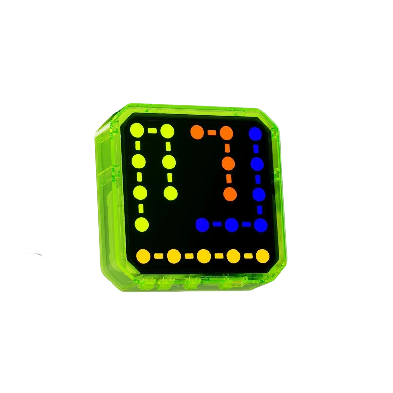📱Stay away from electronic products💢Kids Interactive LED Logic Puzzle Game