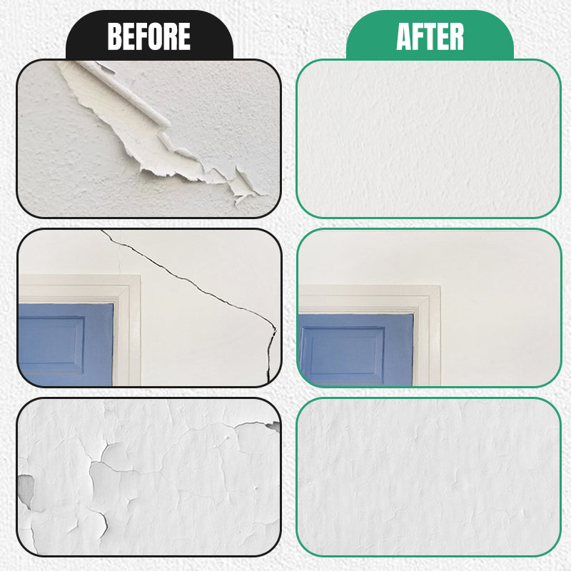 Wall Crack Repair Paste – Waterproof & Paintable Formula