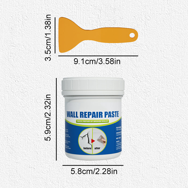 Wall Crack Repair Paste – Waterproof & Paintable Formula