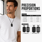 Men's Retro Stainless Steel Cross Tag Pendant