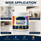 ✨Waterproof Crystal Tile Grout 💪High Strength Anti-Mold Tile Gap Sealer For Bathroom Floor