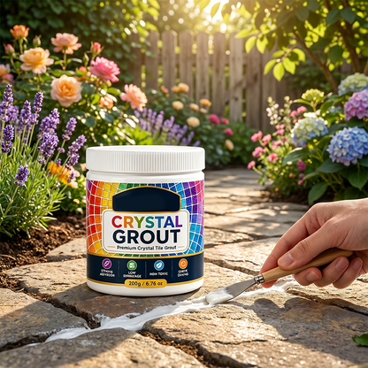 ✨Waterproof Crystal Tile Grout 💪High Strength Anti-Mold Tile Gap Sealer For Bathroom Floor