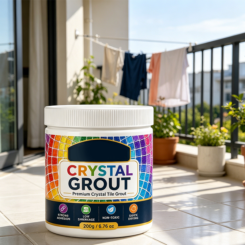✨Waterproof Crystal Tile Grout 💪High Strength Anti-Mold Tile Gap Sealer For Bathroom Floor