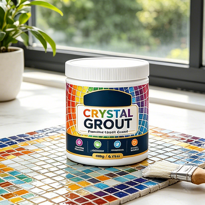 ✨Waterproof Crystal Tile Grout 💪High Strength Anti-Mold Tile Gap Sealer For Bathroom Floor