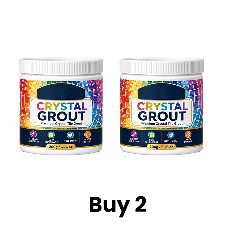 ✨Waterproof Crystal Tile Grout 💪High Strength Anti-Mold Tile Gap Sealer For Bathroom Floor