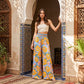Trending Now⭐👖🌸 Floral Print High-Waist Wide-Leg Pants – Flowing Silhouette for Effortless Boho Style