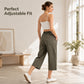 ✨🛍️Fresh Drop - Relaxed Capri Pants with Utility Pockets - Functional Pockets & Relaxed Fit for Everyday Comfort
