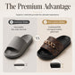 Unisex Monogram Summer Slides with Metallic Chain