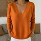 🌸Hot Sale 50% OFF💖Women's Scalloped V-Neck Knit Sweater
