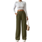 Women's High-Waist Wide-Leg Trousers