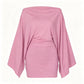 Women's Off-Shoulder Batwing Sleeve Bodycon Dress