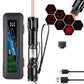 🛠️Portable Rechargeable Red & Green Laser Flashlight – USB Rechargeable Alignment & Inspection Device For Mechanics✨
