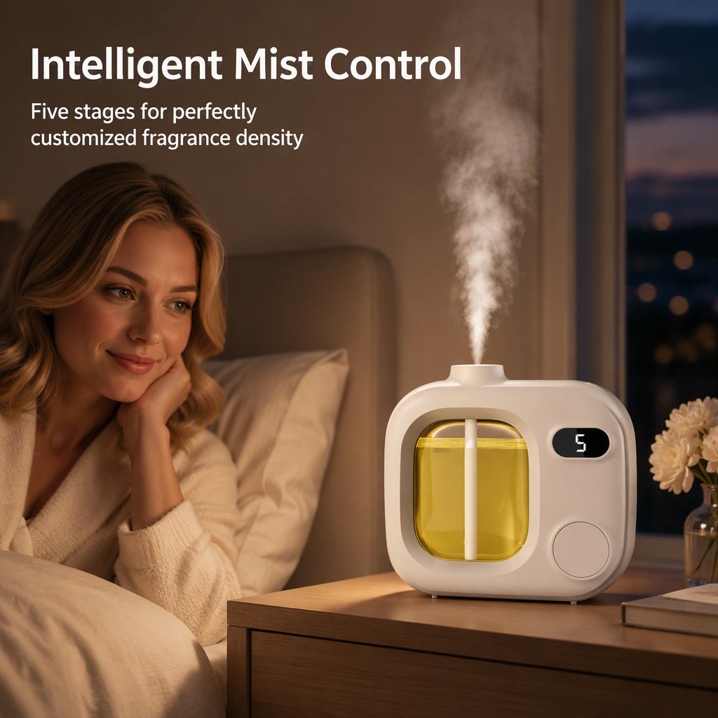 🎉 2026 Sale — Over 18,600 Sold!💨 Smart LED Aroma Diffuser – Adjustable Mist Control ✨
