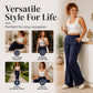 Women's High Waisted Flare Pants