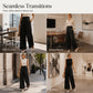 🌸Hot Sale 50% OFF💖Women's High Waisted Asymmetric Wrap Suit Pants
