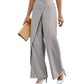 🌸Hot Sale 50% OFF💖Women's High Waisted Asymmetric Wrap Suit Pants