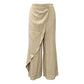 🌸Hot Sale 50% OFF💖Women's High Waisted Asymmetric Wrap Suit Pants