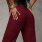 Women's Elegant Flared Suit Pants