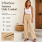 ✨New Arrivals & Special Offers-Women's High-Waist Drawstring Straight-Leg Pants