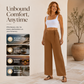 ✨New Arrivals & Special Offers-Women's High-Waist Drawstring Straight-Leg Pants