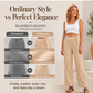 ✨New Arrivals & Special Offers-Women's High-Waist Drawstring Straight-Leg Pants