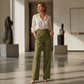✨New Arrivals & Special Offers-Women's High-Waist Drawstring Straight-Leg Pants