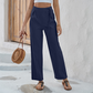 ✨New Arrivals & Special Offers-Women's High-Waist Drawstring Straight-Leg Pants