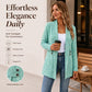 ✨New Arrivals & Special Offers-Women's Casual Double-Breasted Knit Cardigan