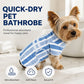 Super Absorbent Dog Bathrobe