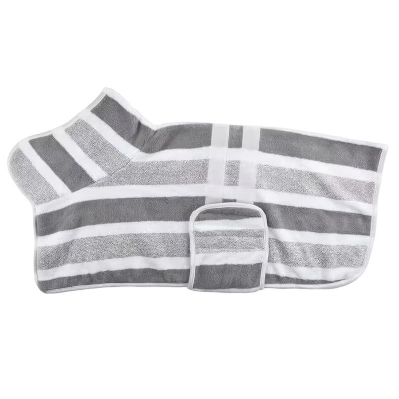 Super Absorbent Dog Bathrobe