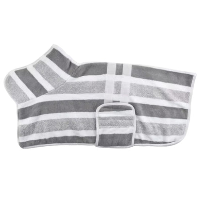 Super Absorbent Dog Bathrobe