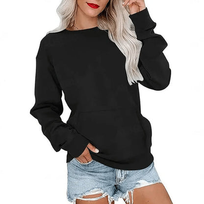 🥳2026 HOT SALE🥳💞Women's Casual Oversized Crewneck Sweatshirt