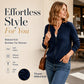 Women's Ribbed Knit Zip-Up Bomber Jacket