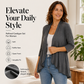 🔥Hot Sale 50% OFF🌸Women's 3/4 Sleeve Open Front Cardigan