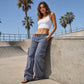 👖 New arrival ✨Women's Vintage Wide Leg Cargo Pants