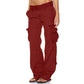 👖 New arrival ✨Women's Vintage Wide Leg Cargo Pants