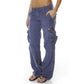 👖 New arrival ✨Women's Vintage Wide Leg Cargo Pants