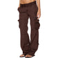 👖 New arrival ✨Women's Vintage Wide Leg Cargo Pants