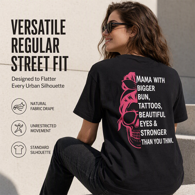 ⌛Limited-Time Offer-Women's Skull Graphic Print T-Shirt