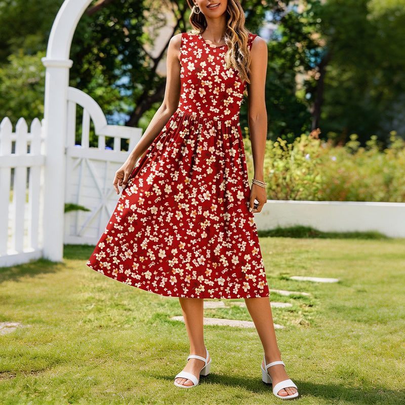 ✨New Arrivals & Special Offers-Women's Elegant Sleeveless Maxi Dress