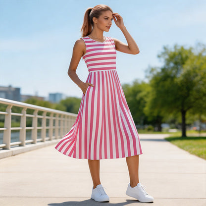 ✨New Arrivals & Special Offers-Women's Elegant Sleeveless Maxi Dress